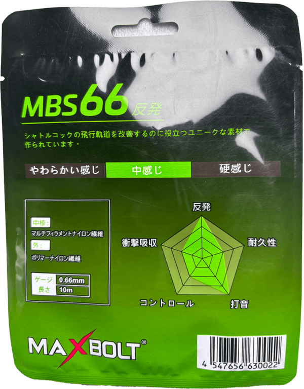 Maxbolt MBS 66 Badminton String - Image 2